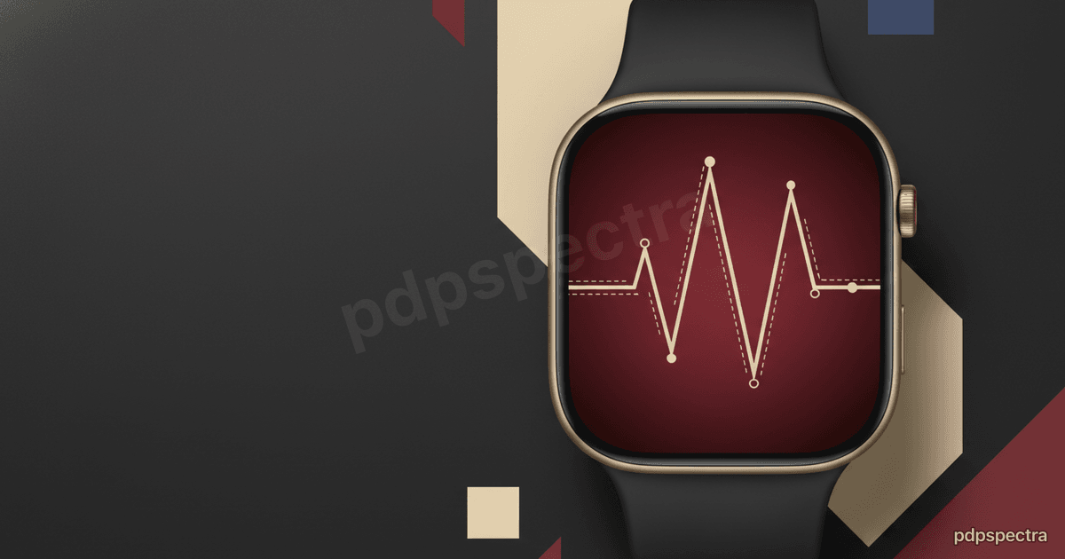 Smartwatch ECG with AI annotations