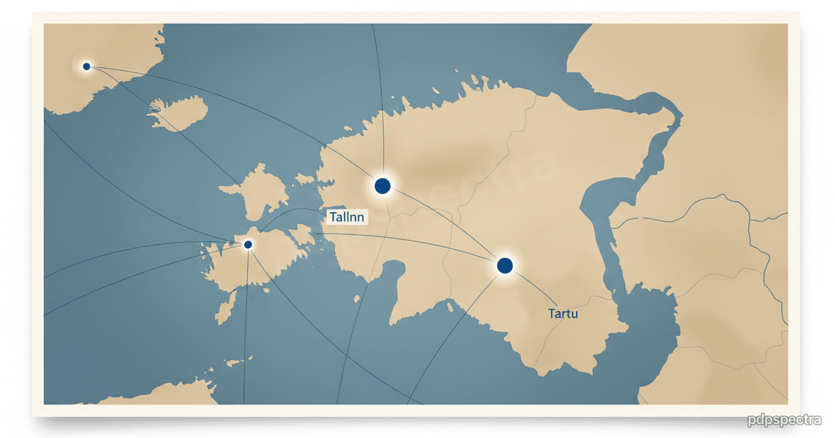 Estonia workforce map