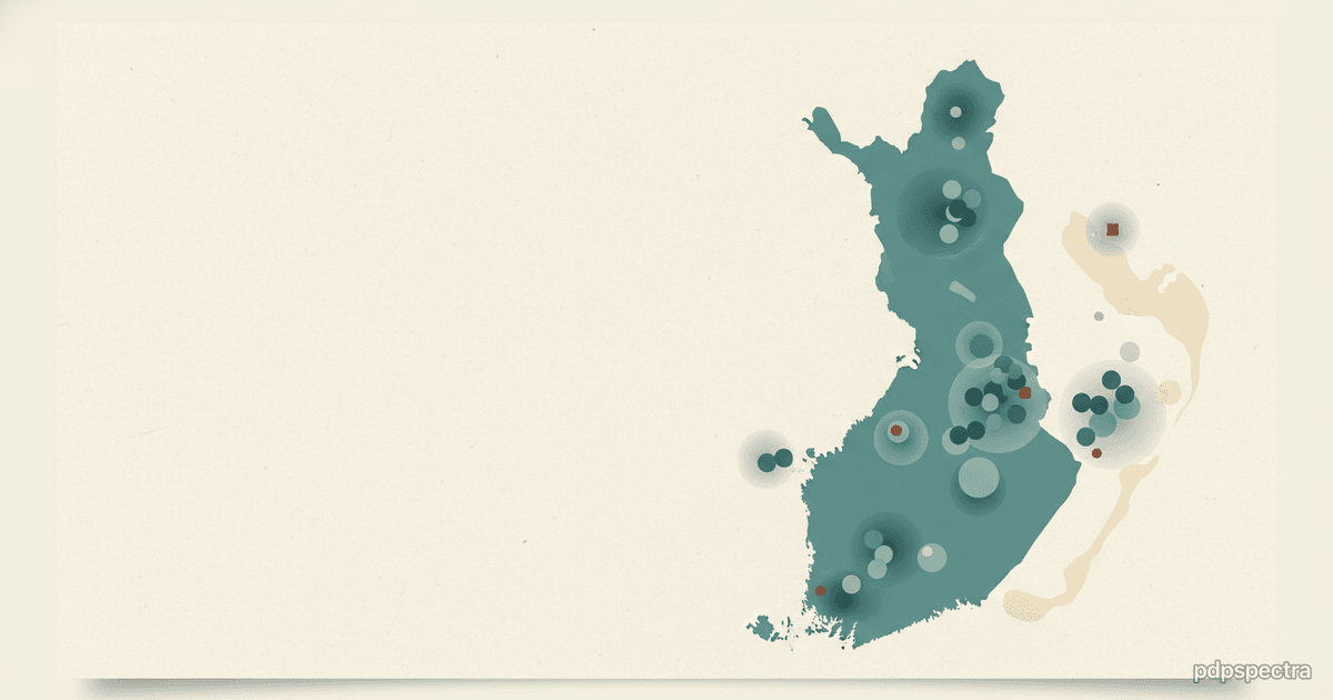 Finland workforce map