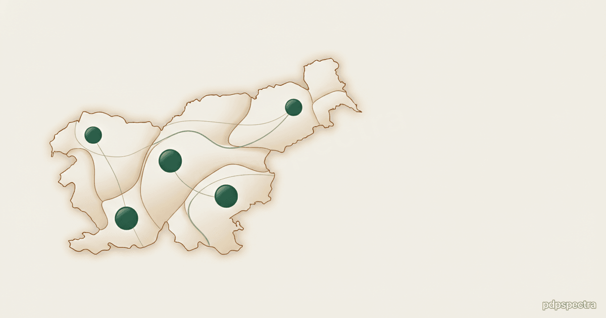 Slovenia workforce map