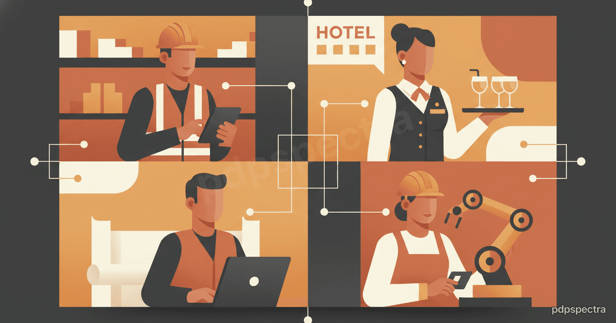 Spanish workforce reskilling across tourism retail and industry