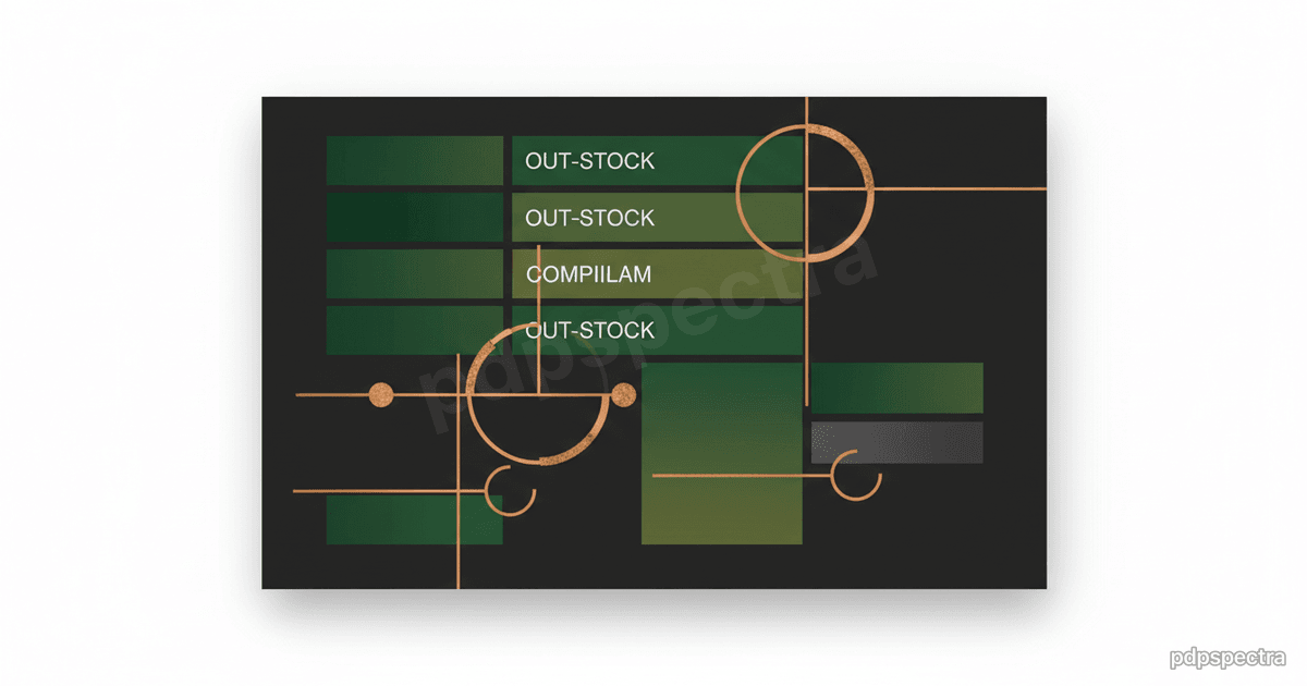 Out-of-stock heatmap dashboard
