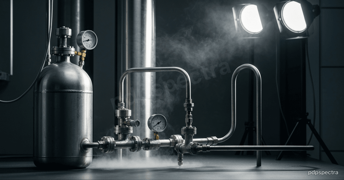 Cryogenic dewars and vacuum-jacketed transfer lines in a research facility