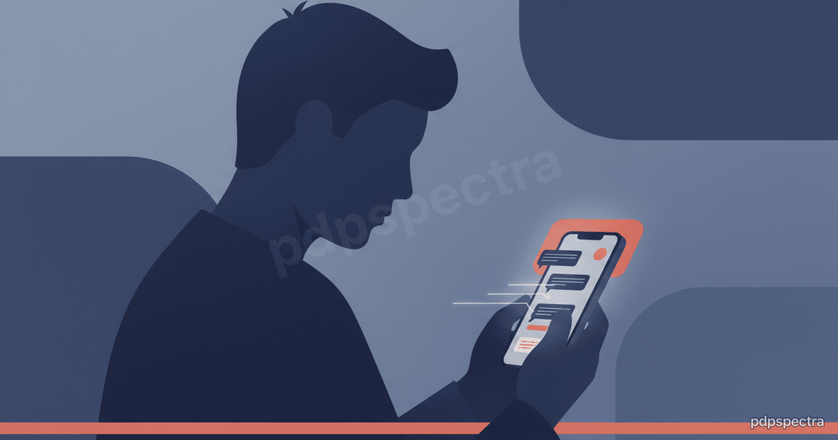 Patient using telehealth symptom checker