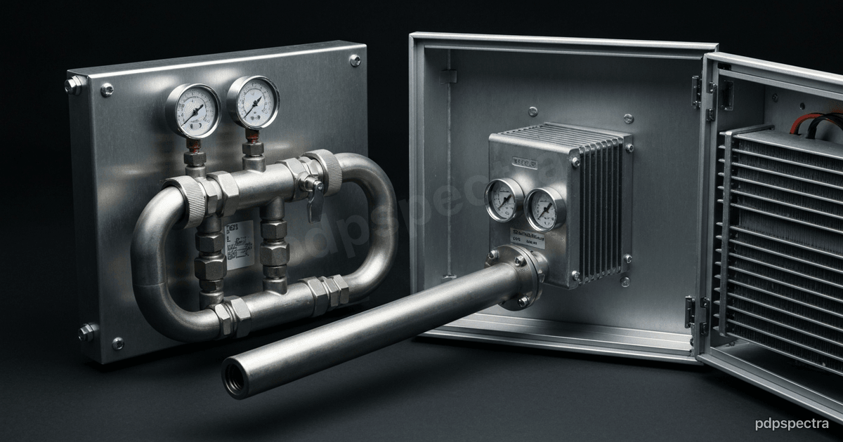 Coolant distribution unit with quick-disconnect couplings and supply and return piping