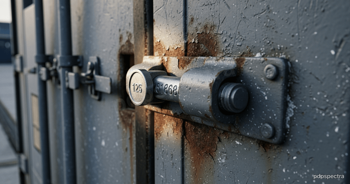 A sealed container is not an inspected one