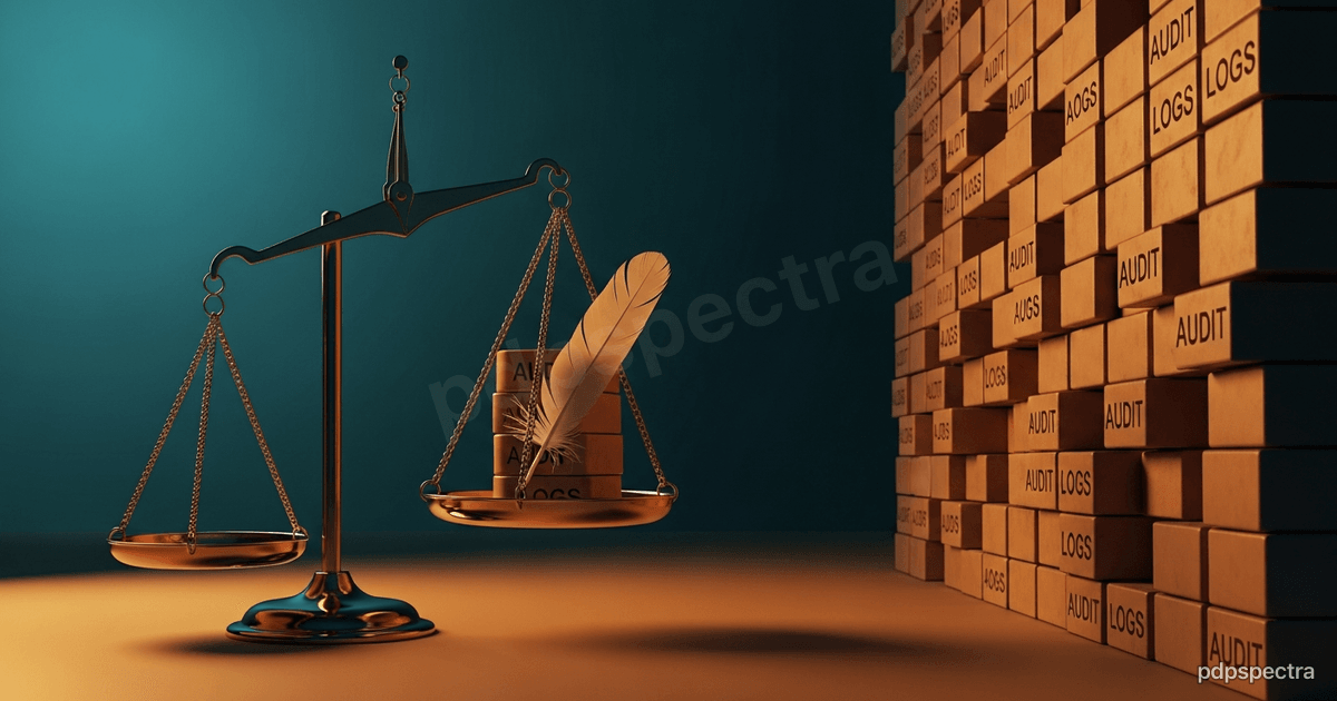 A regulatory hand lifting away while the internal audit grid stays in place